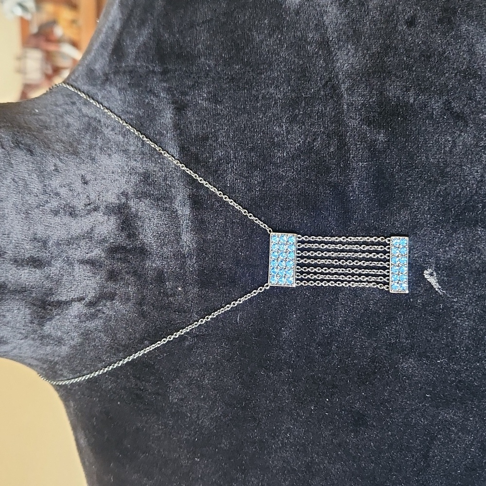 Park Lane Blue Crystal Set